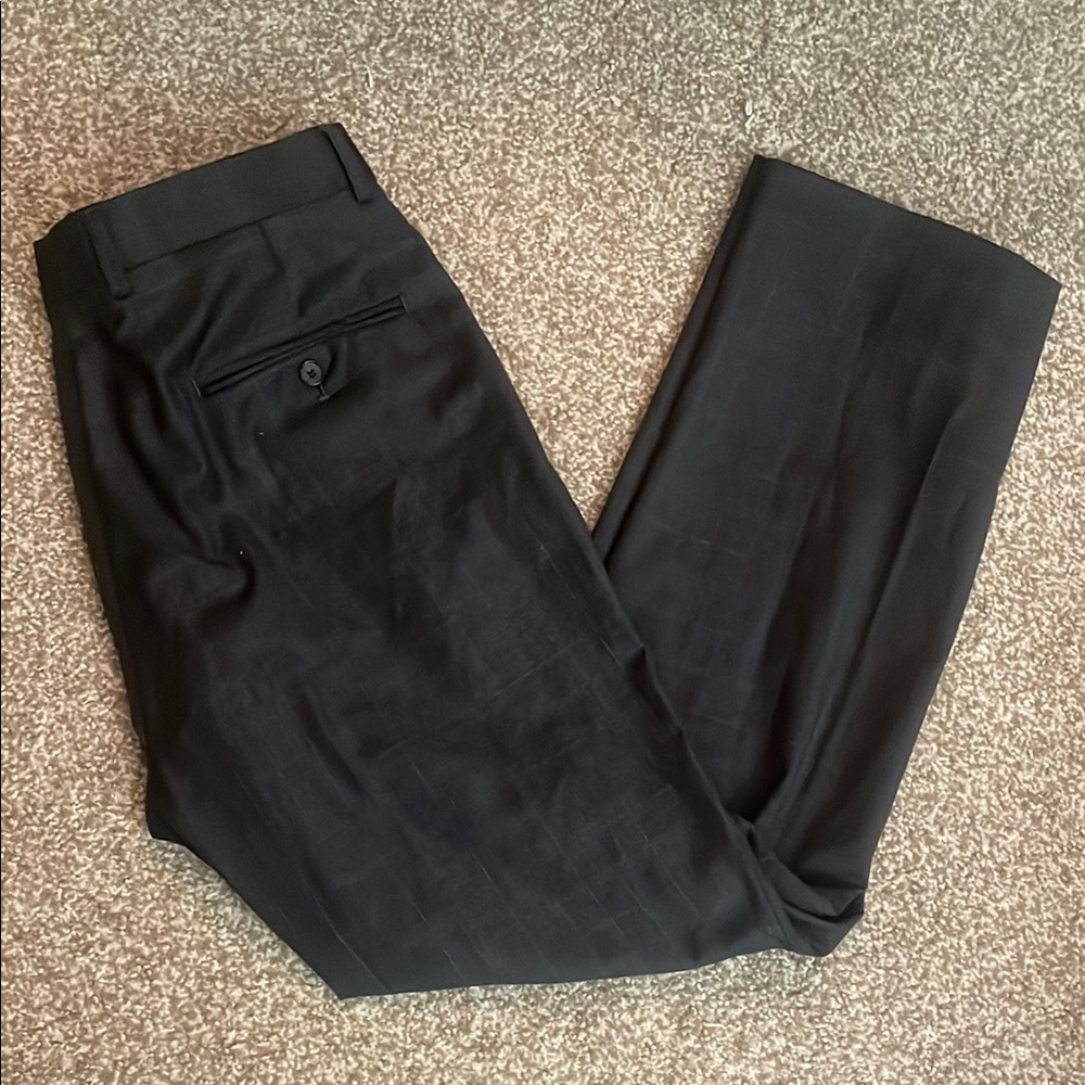 Tommy Hilfiger Men’s Windowpane Dress Pants